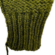 Navy Green Wool Cardigan