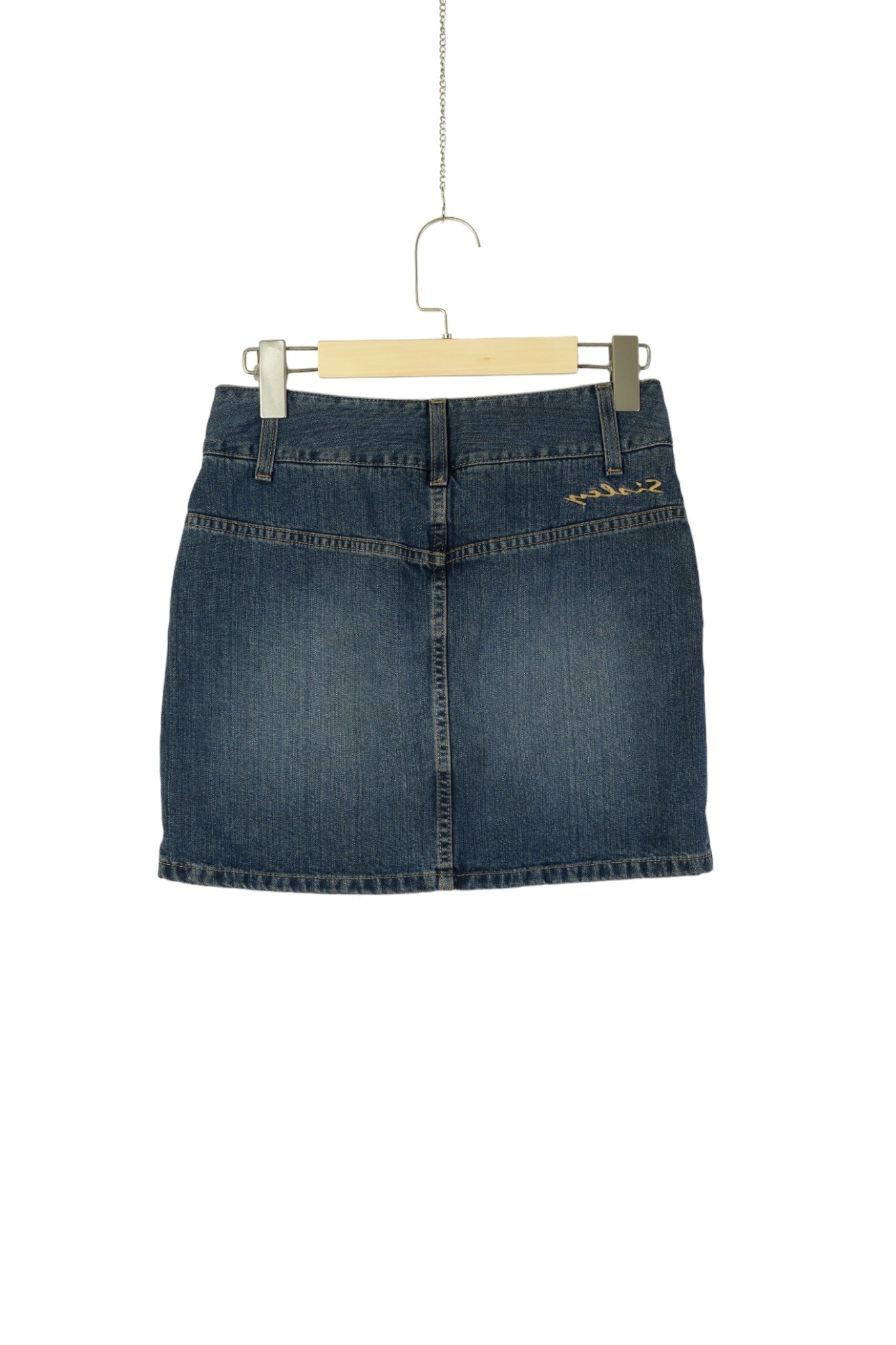 Sisley Denim Mini Skirt